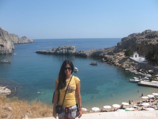 Beach in Lindos 